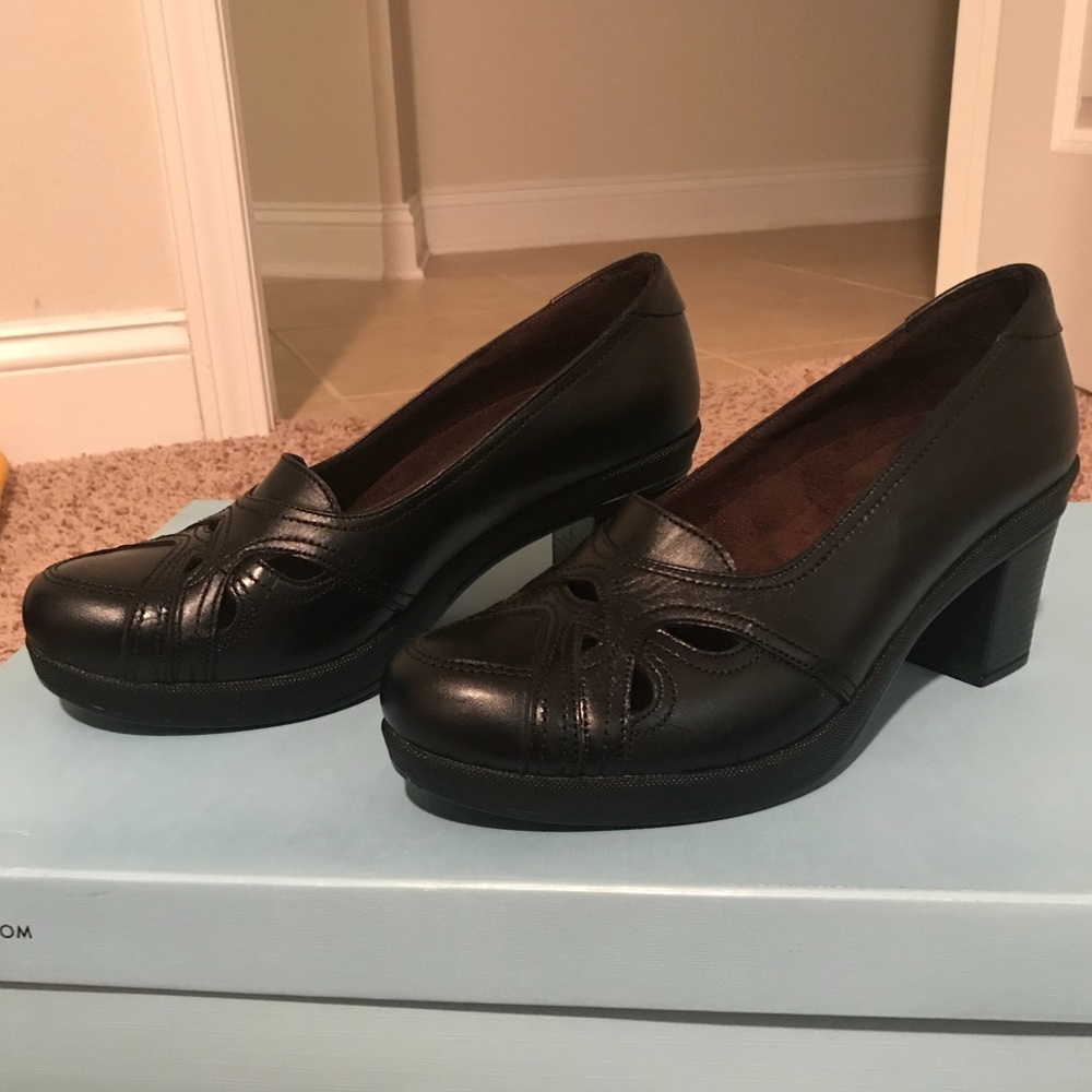 Comfortable real leather shoes.